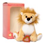 Tan lion recordable stuffed animal
