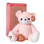 Pink Stuffed Heatbeat Bear