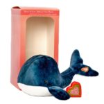 Adorable Heartbeat Stuffed Whale